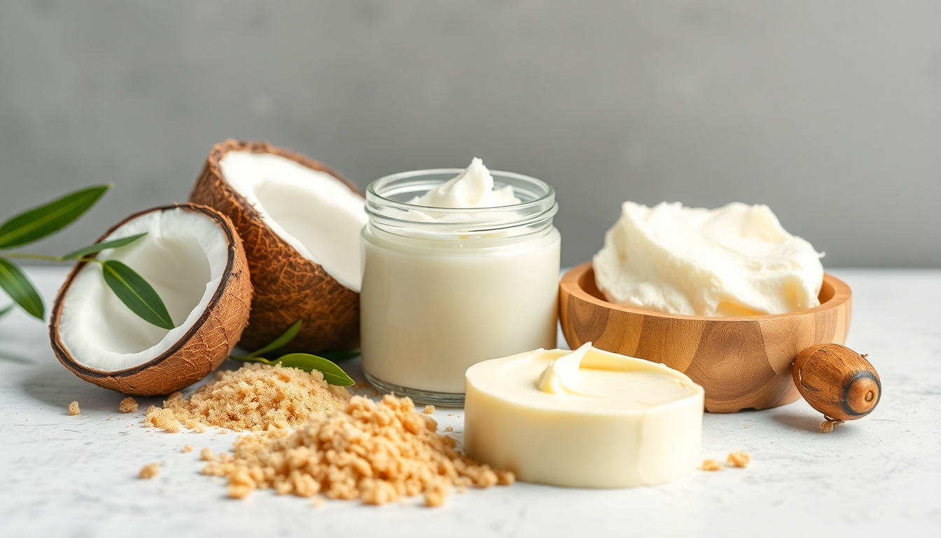 Natural Body Scrubs for Sensitive Skin: The Ultimate Guide to Coconut Oil, Brown Sugar, and Shea Butter Exfoliation