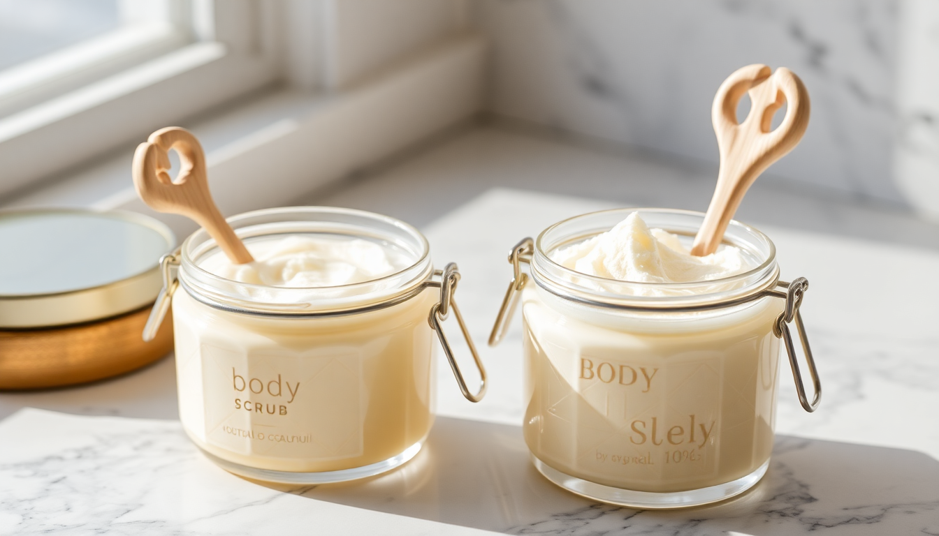 Exquisite Hydration: The Best Luxury Body Scrubs with Natural Ingredients and Unique Handles for Glowing Skin